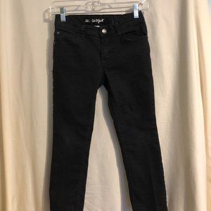 Cat & Jack Black Skinny Jeans Size 8 Husky Boys